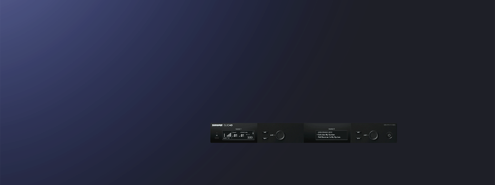 SHURE SLXD4D