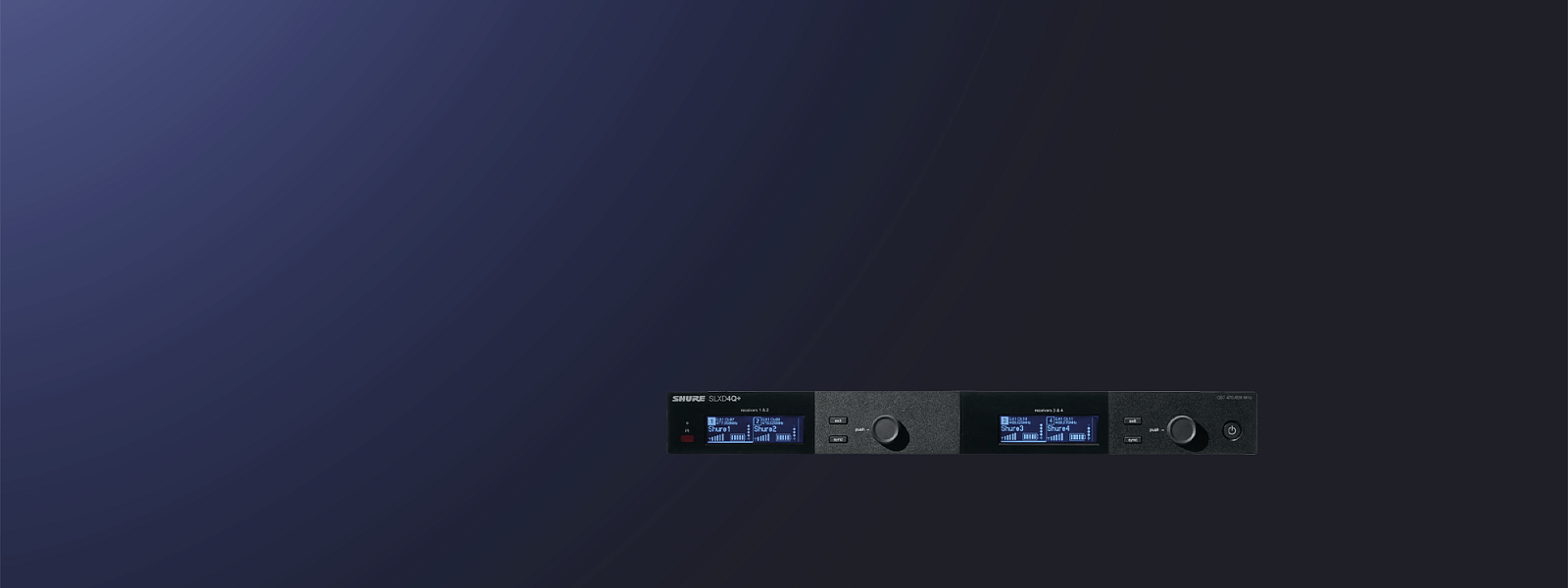 SHURE SLXD4Q+
