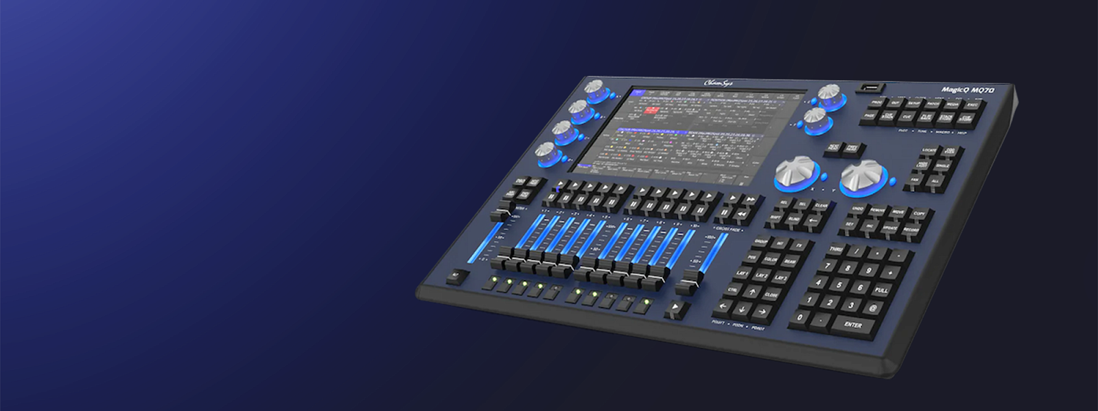 Пульт управления светом MagicQ MQ70 Compact Console